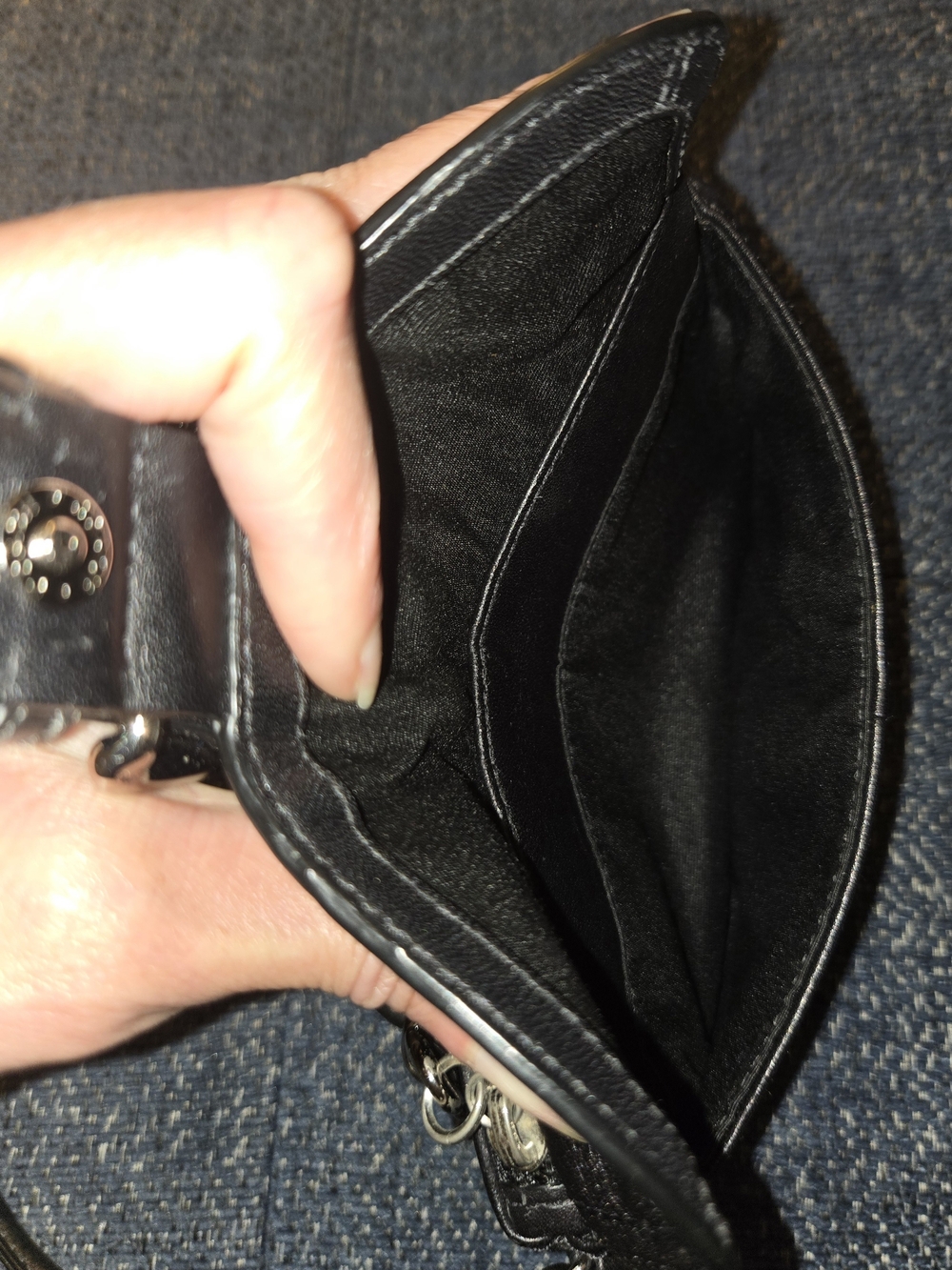 Coach Dual Compartment Wristlet - Picture 9 of 10